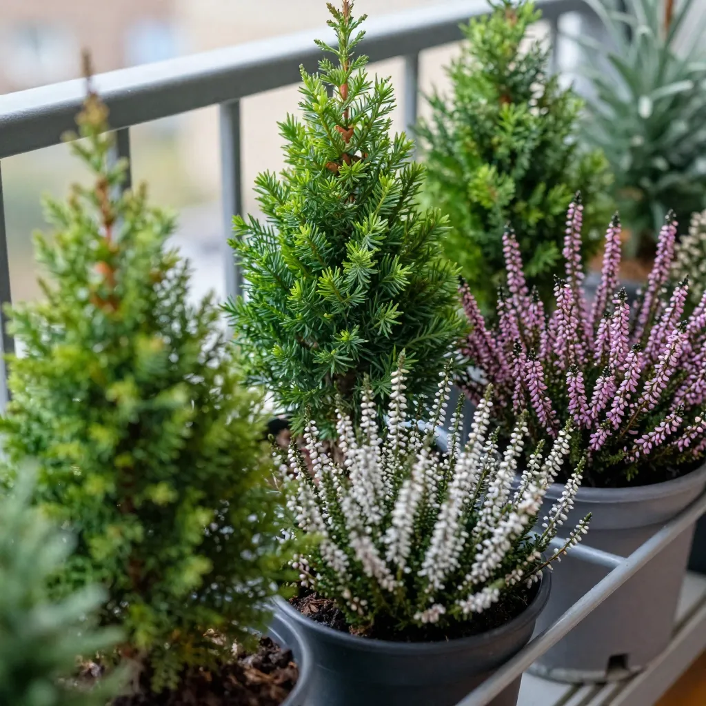 Natural plant photography in winter